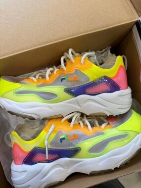 FILA Ray Tracer Retro Translucent Sneaker Multicolor